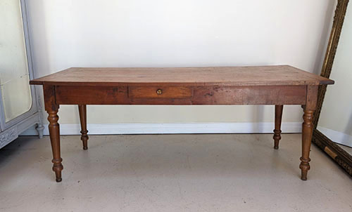 french antique refectory dining table